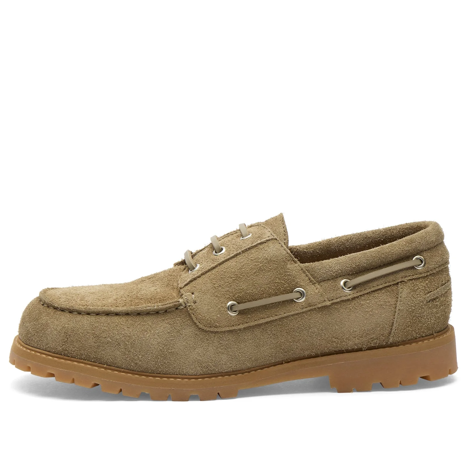 Studio Nicholson Guston Lace Up Boat Shoe - 1