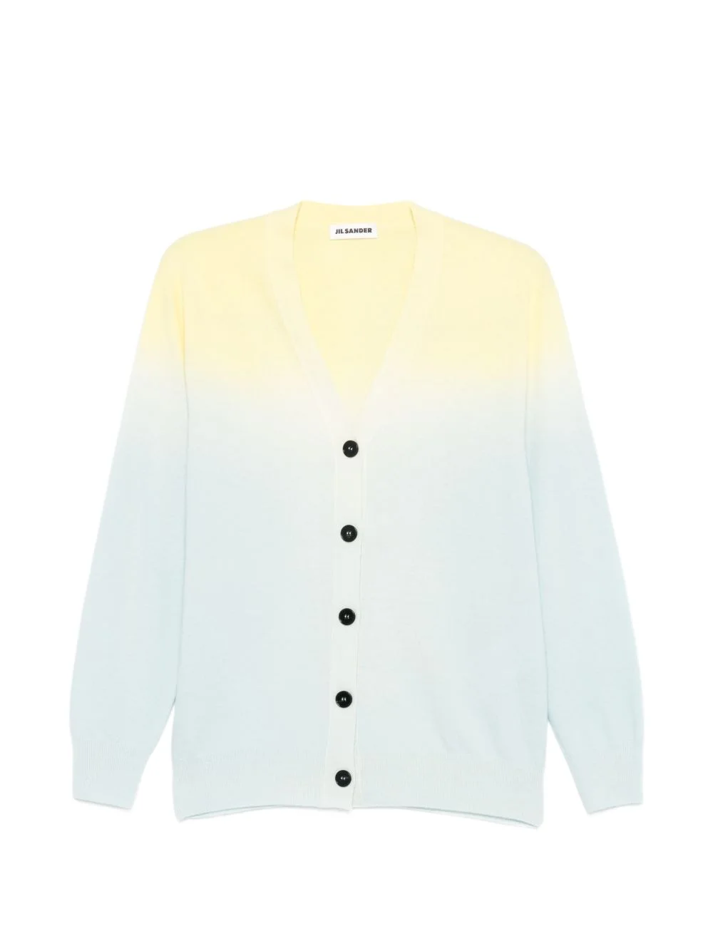 buttoned gradient cardigan - 1