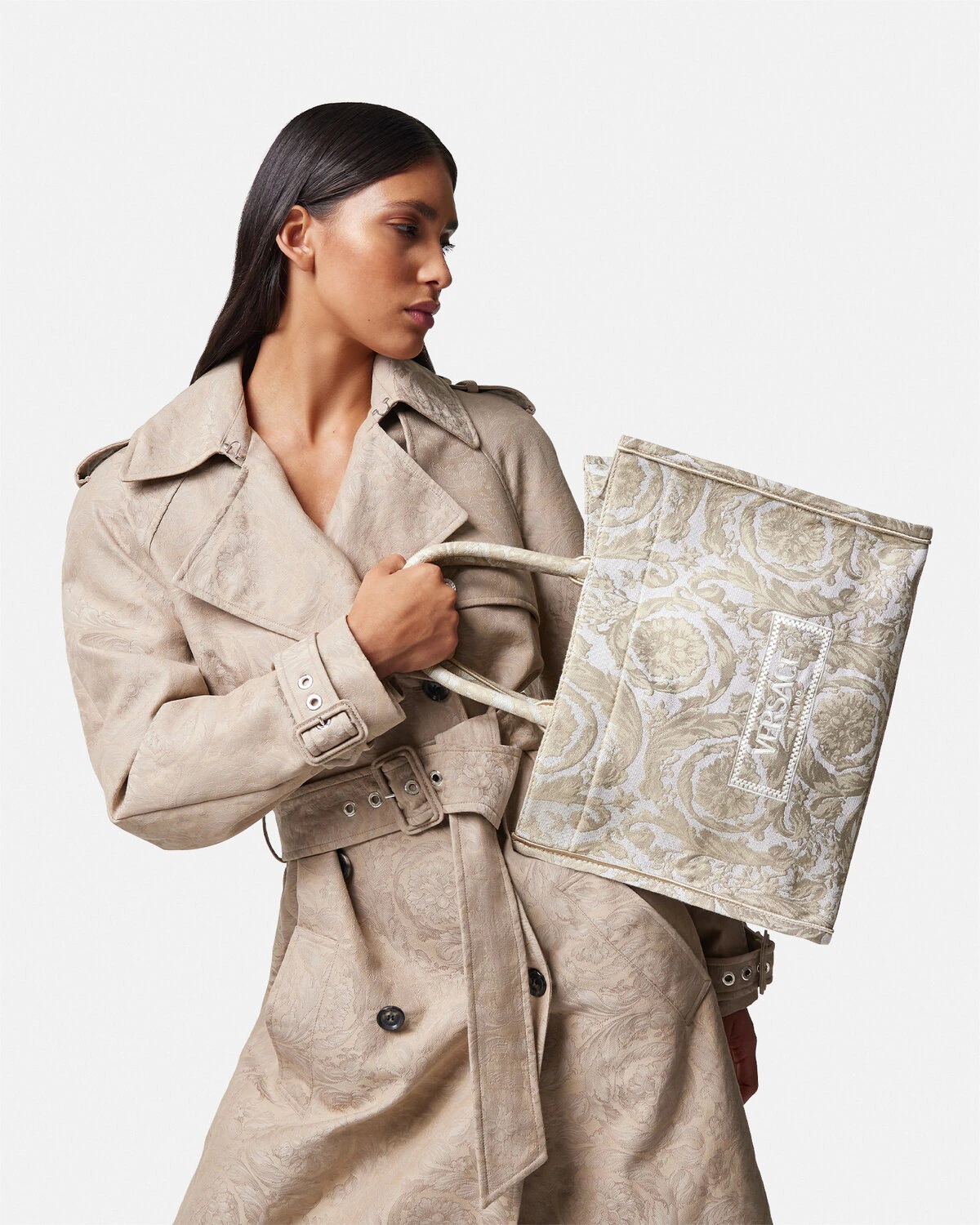 Barocco Athena Medium Tote Bag - 3