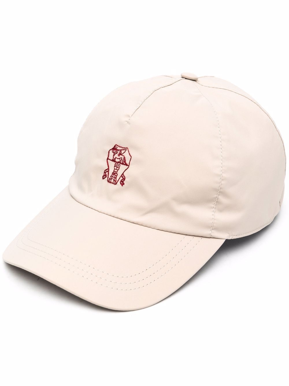 logo-embroidered baseball cap - 1