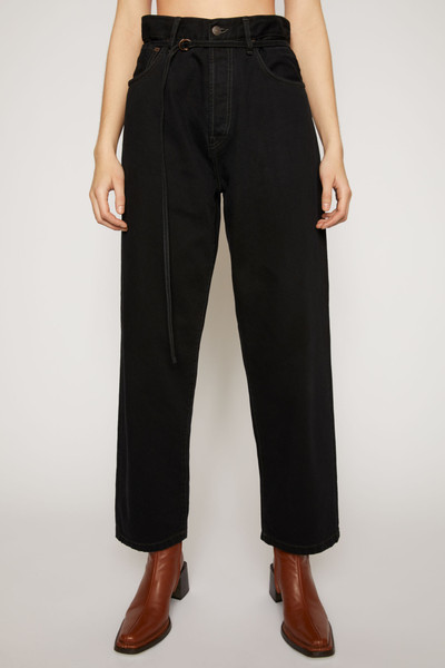 Acne Studios Loose fit jeans black outlook