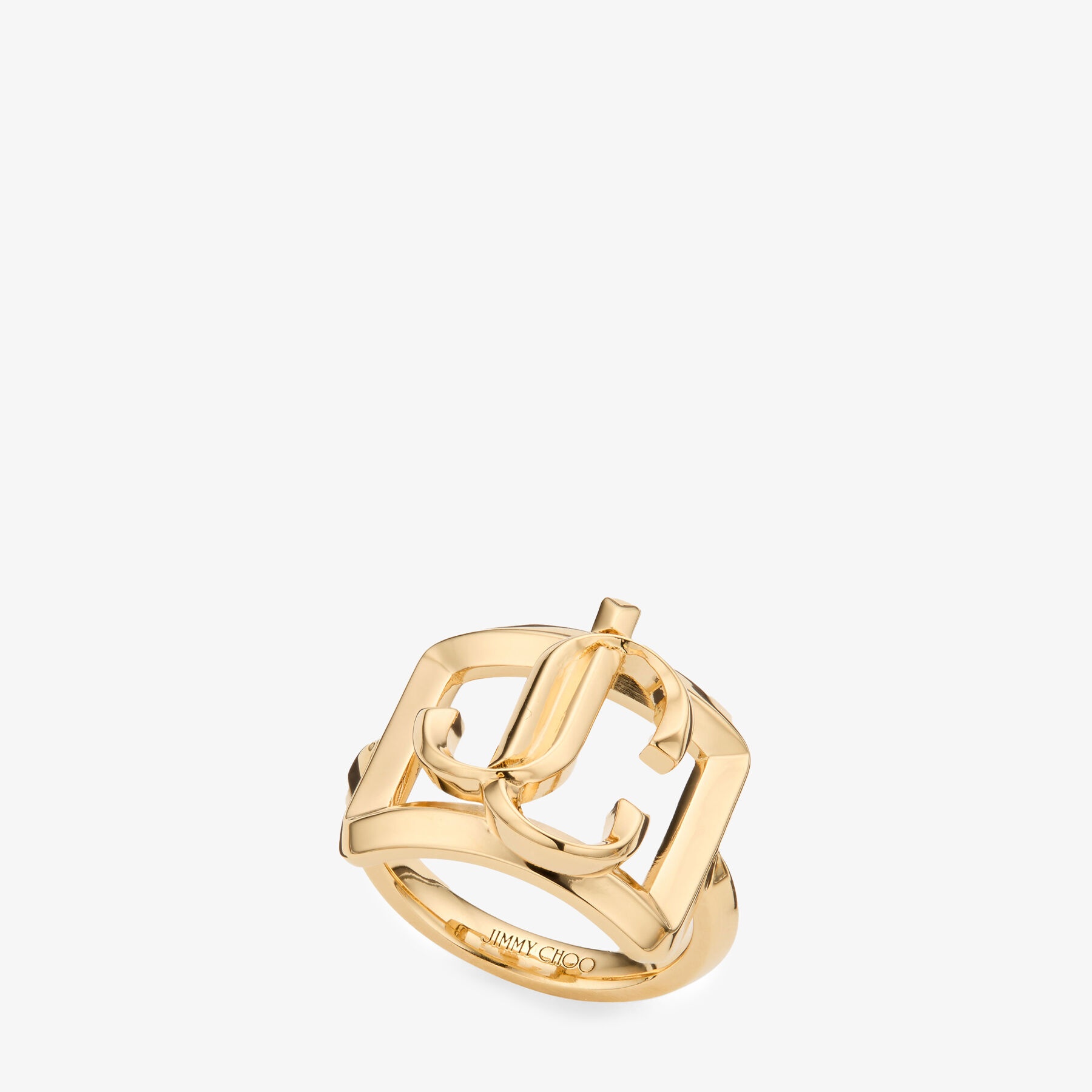 Square JC Slim Ring
Gold-Finish Square Ring - 2