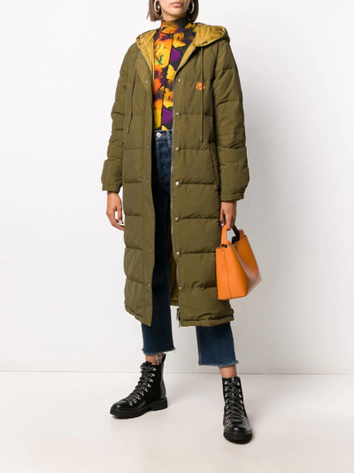 KENZO long-length puffer jacket outlook