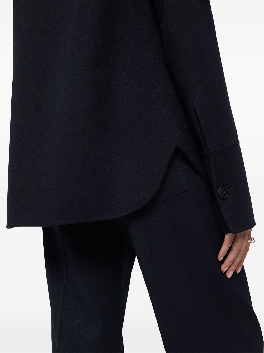 cashmere shirt jacket - 4