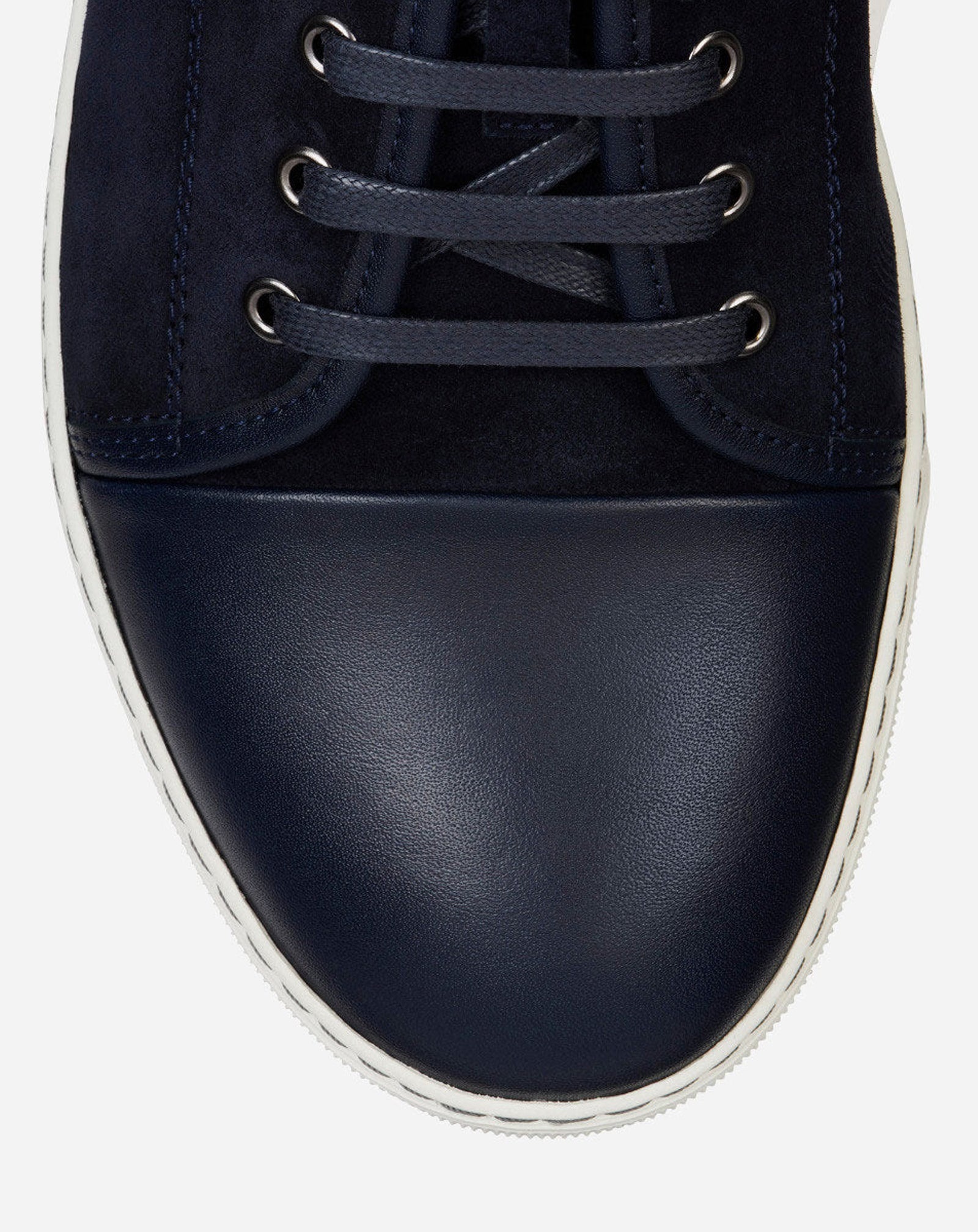 DBB1 LEATHER AND SUEDE SNEAKERS - 5