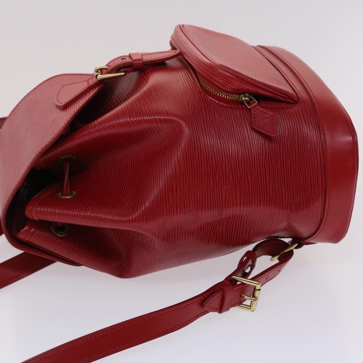 LOUIS VUITTON Epi Montsouris MM Backpack Monaco 700th Red - 4