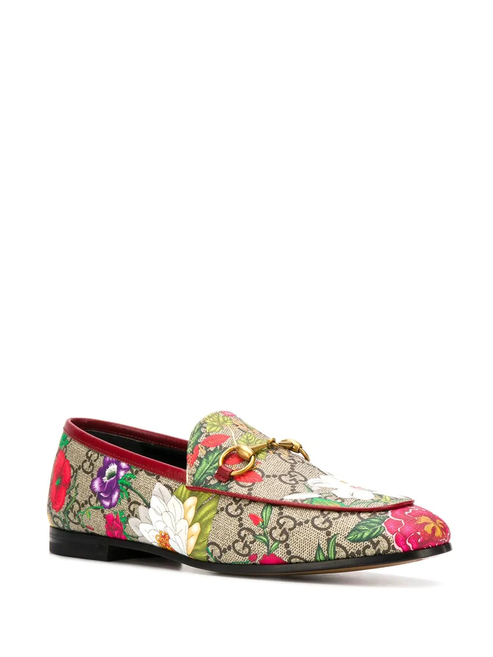 Flora GG Supreme loafers - 2