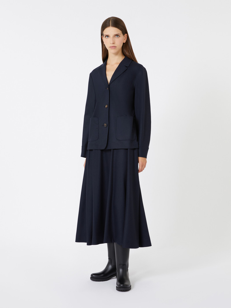 'S Max Mara BETULLA Wool flannel skirt outlook