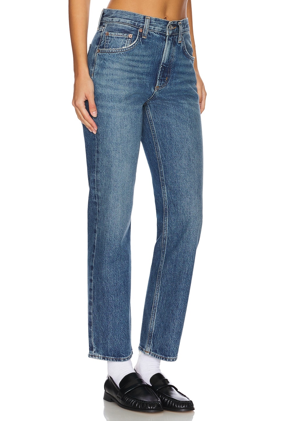 Valen Mid Rise Vintage Straight - 2