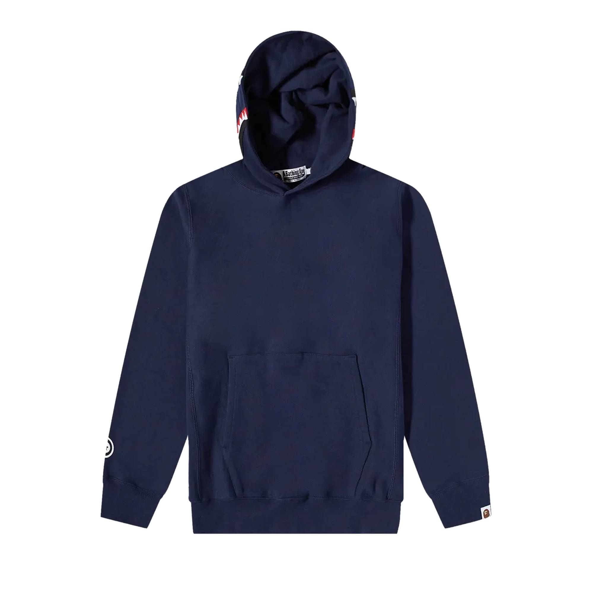 BAPE Shark Pullover Hoodie 'Navy' - 1
