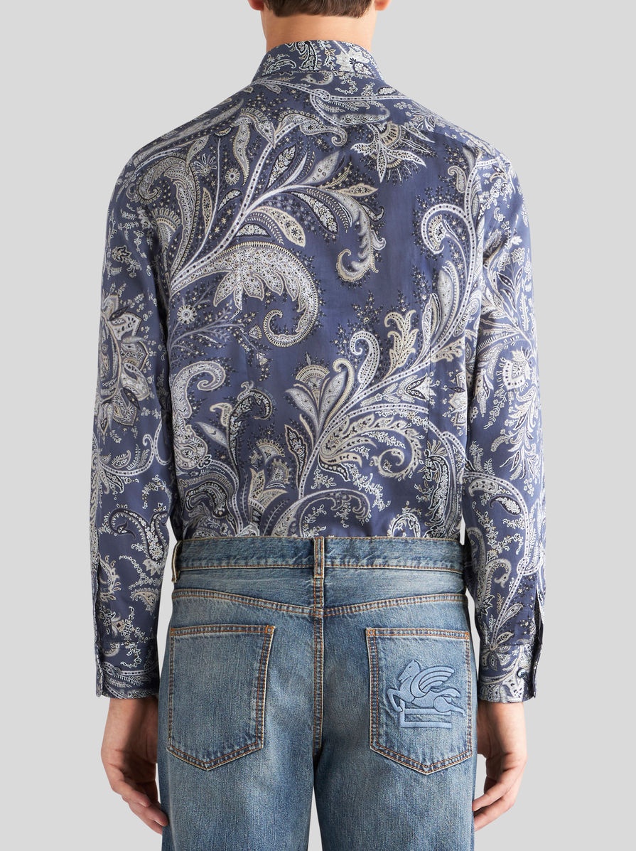 PAISLEY COTTON SHIRT - 4