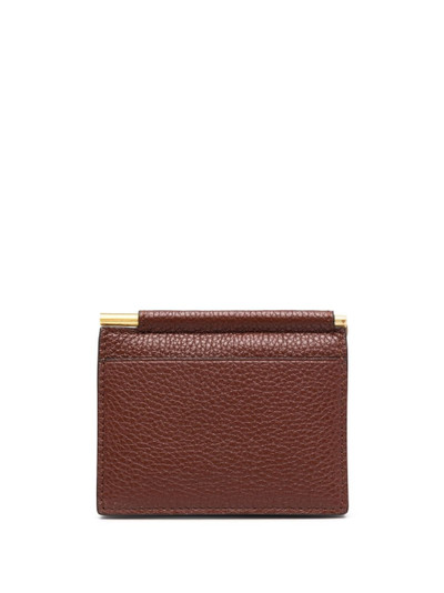 TOM FORD debossed-logo leather cardholder outlook