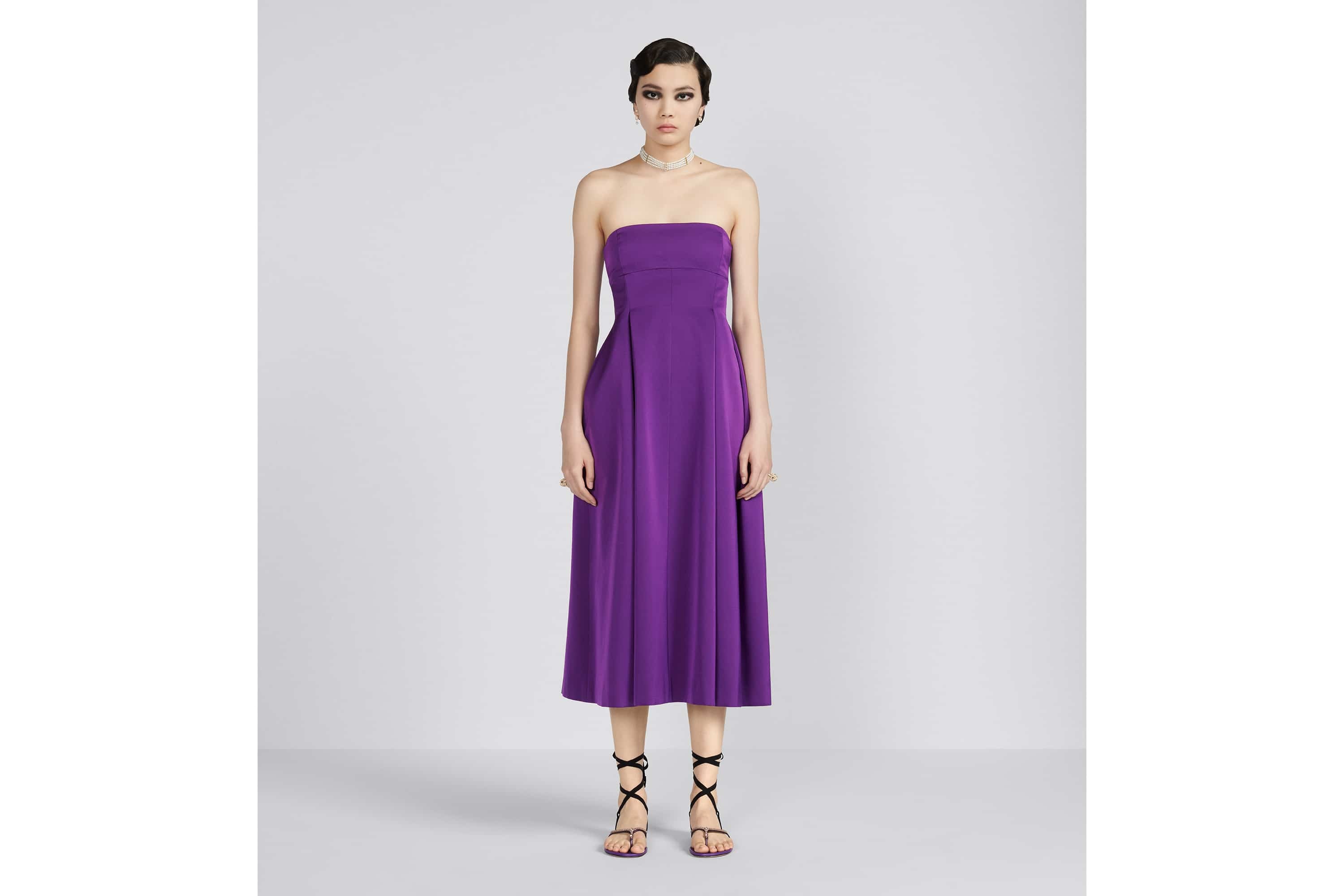 Mid-Length Bustier Dress - 4