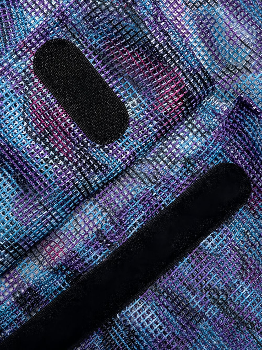 mesh-patterned zip vest - 4