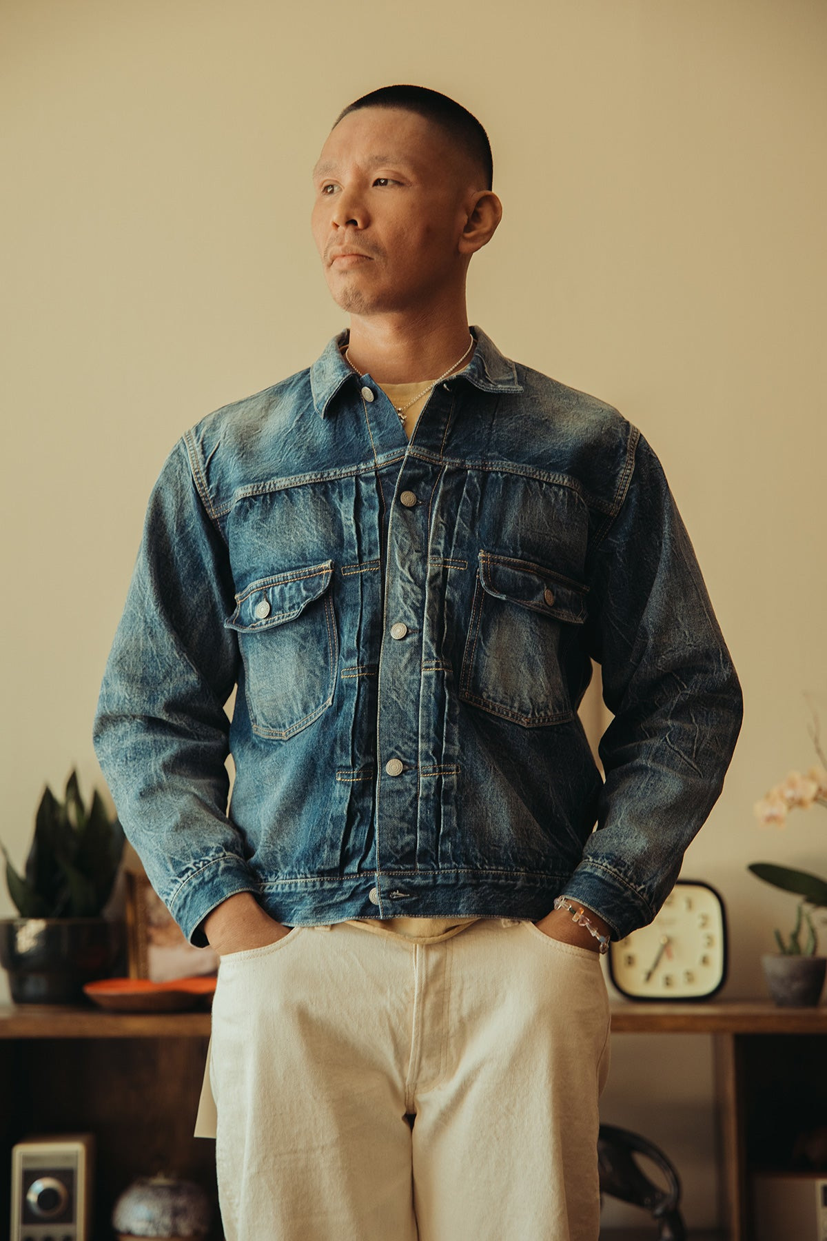 2016-2102 - "More Than Real" Type 2 Denim Jacket - Indigo Blue - 2