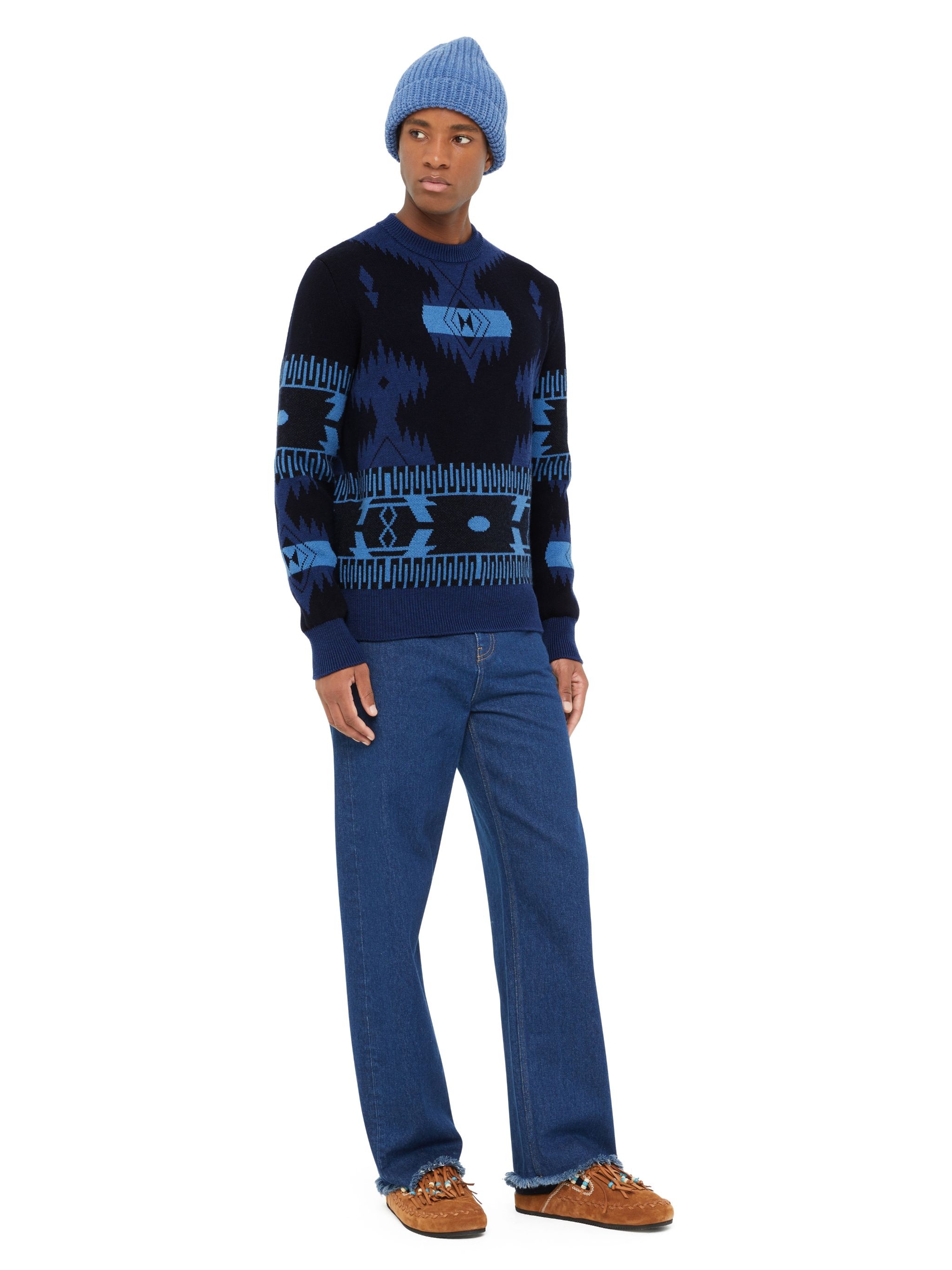 Icon Jacquard Sweater - 5