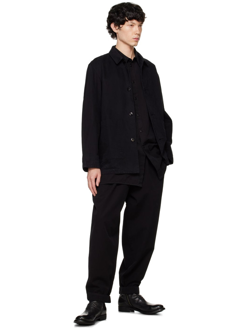 Toogood Black 'The Gymnast' Trouser outlook