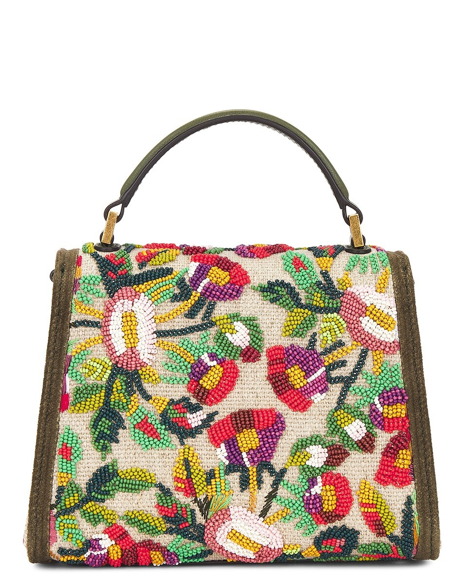 V Sling Mini Top Handle Bag - 3