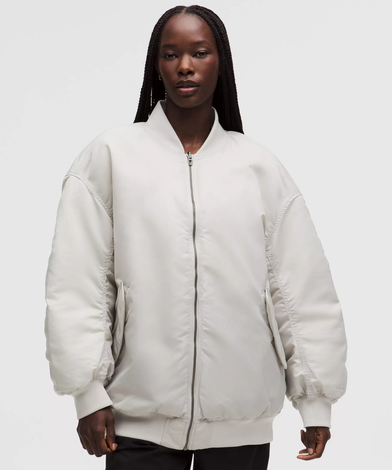 Oversized 600-Down-Fill Bomber Jacket 1