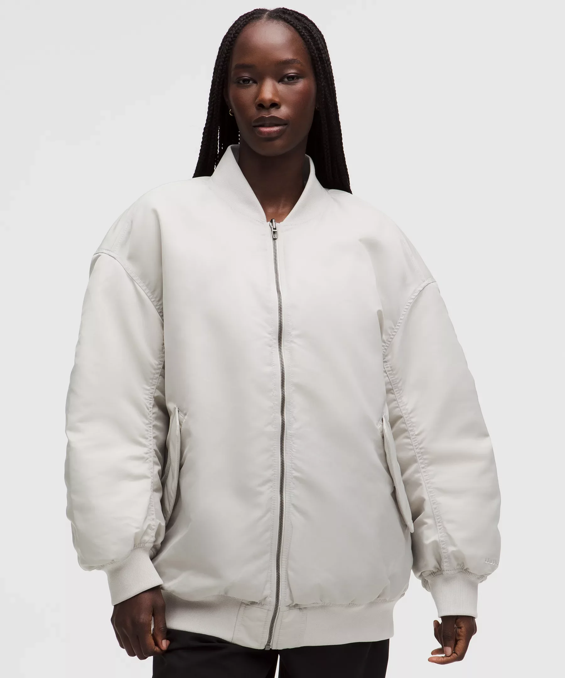 Oversized 600-Down-Fill Bomber Jacket - 1