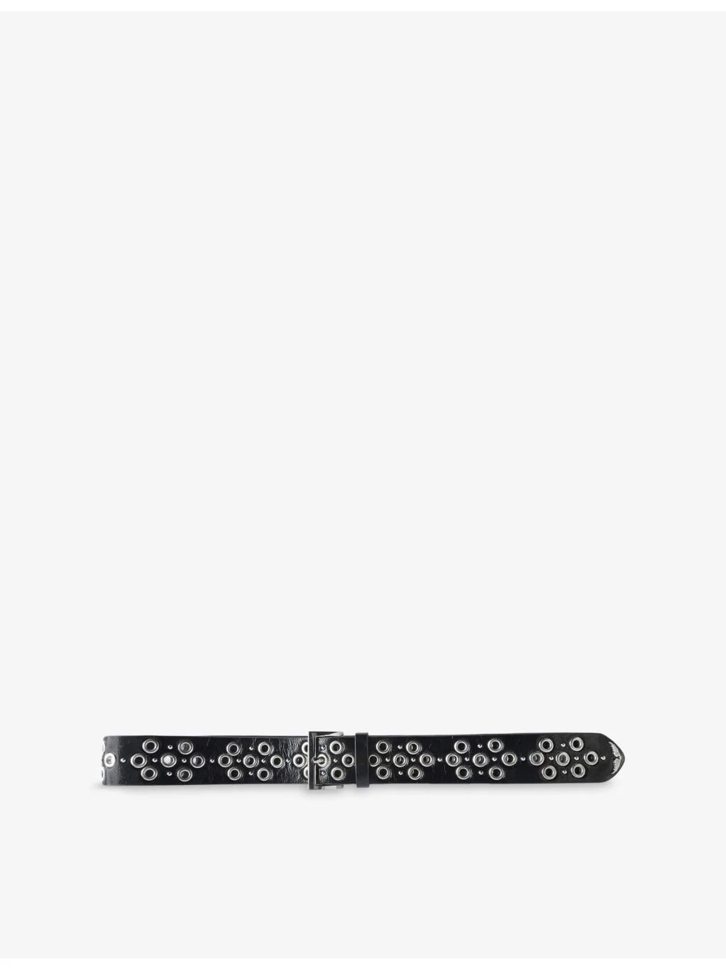 Starlight Eyelets Leather Belt - 1