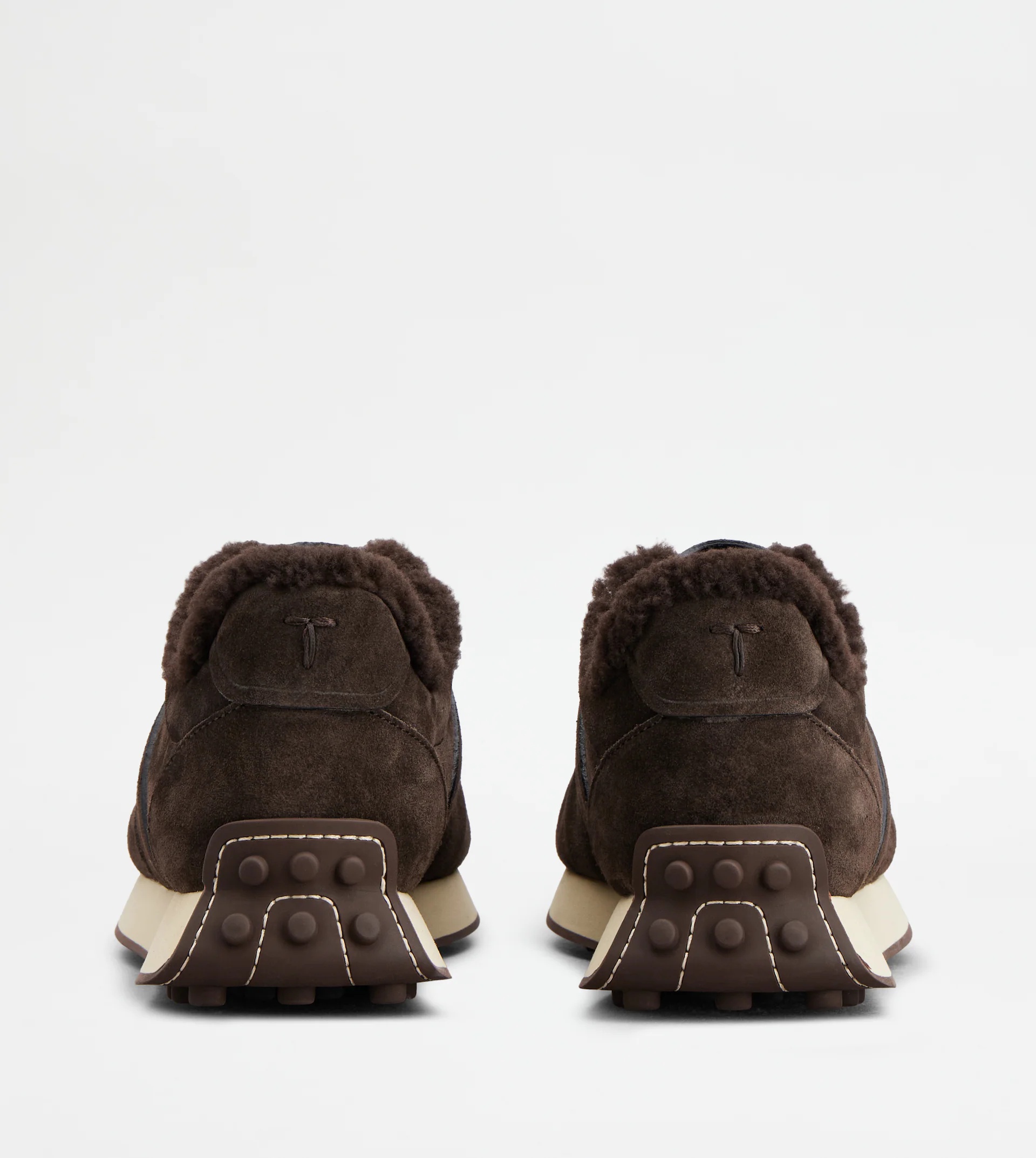 T VINTAGE SNEAKERS IN SUEDE - BROWN - 2