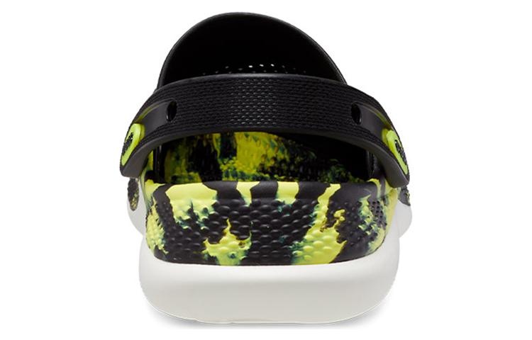 Crocs LiteRide 2.0 Clog 'Black Neon Yellow' 207634-02K - 6