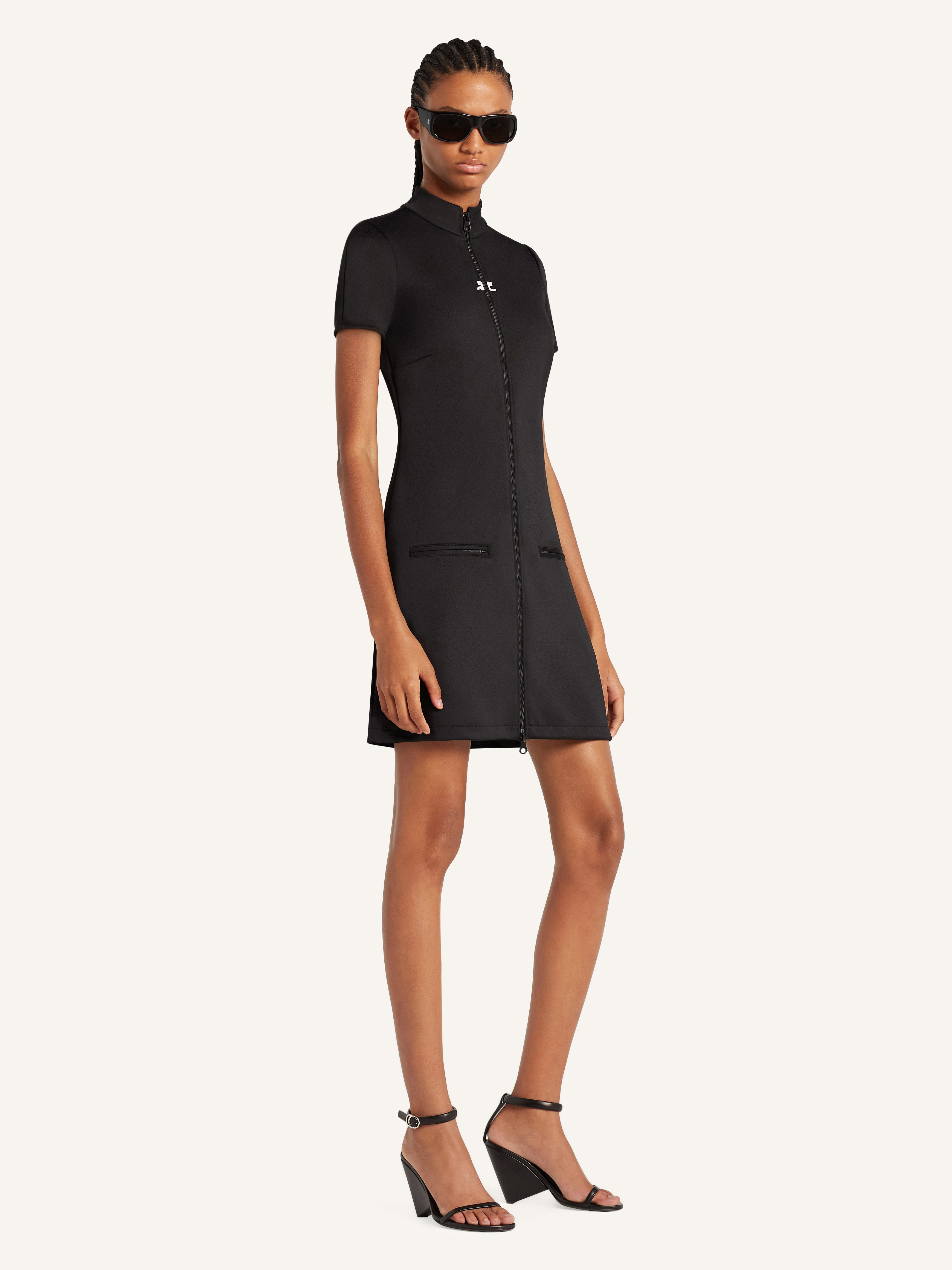 INTERLOCK TRACKSUIT MINI DRESS - 3