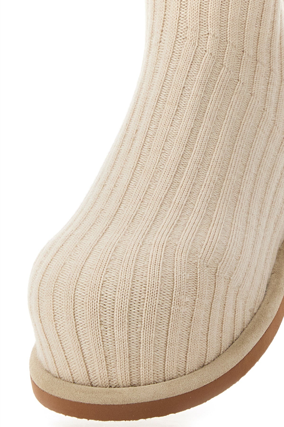 Sand fabric Veneda boots - 4