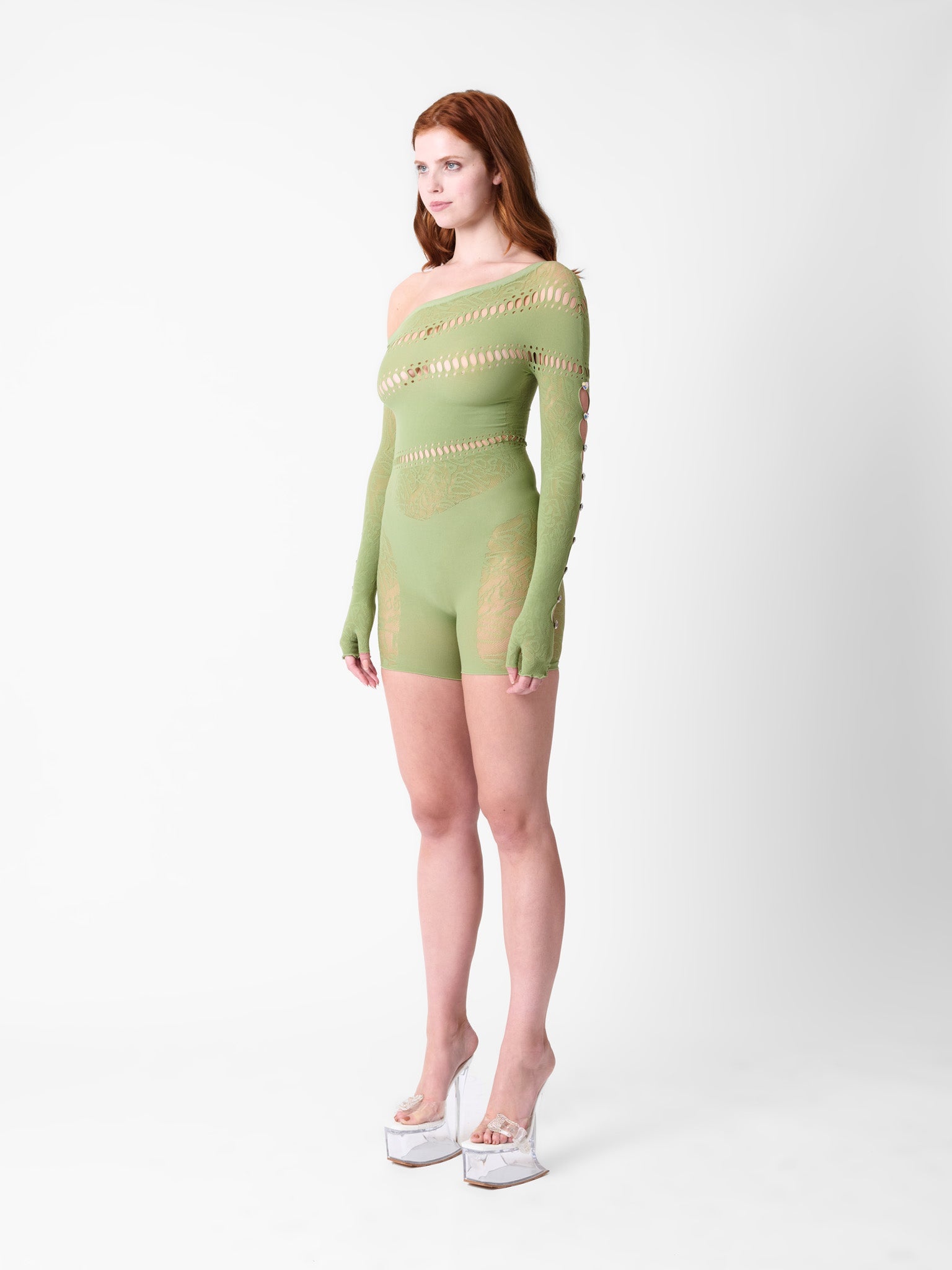 IVY JUMPSUIT SATIVA GREEN - 3