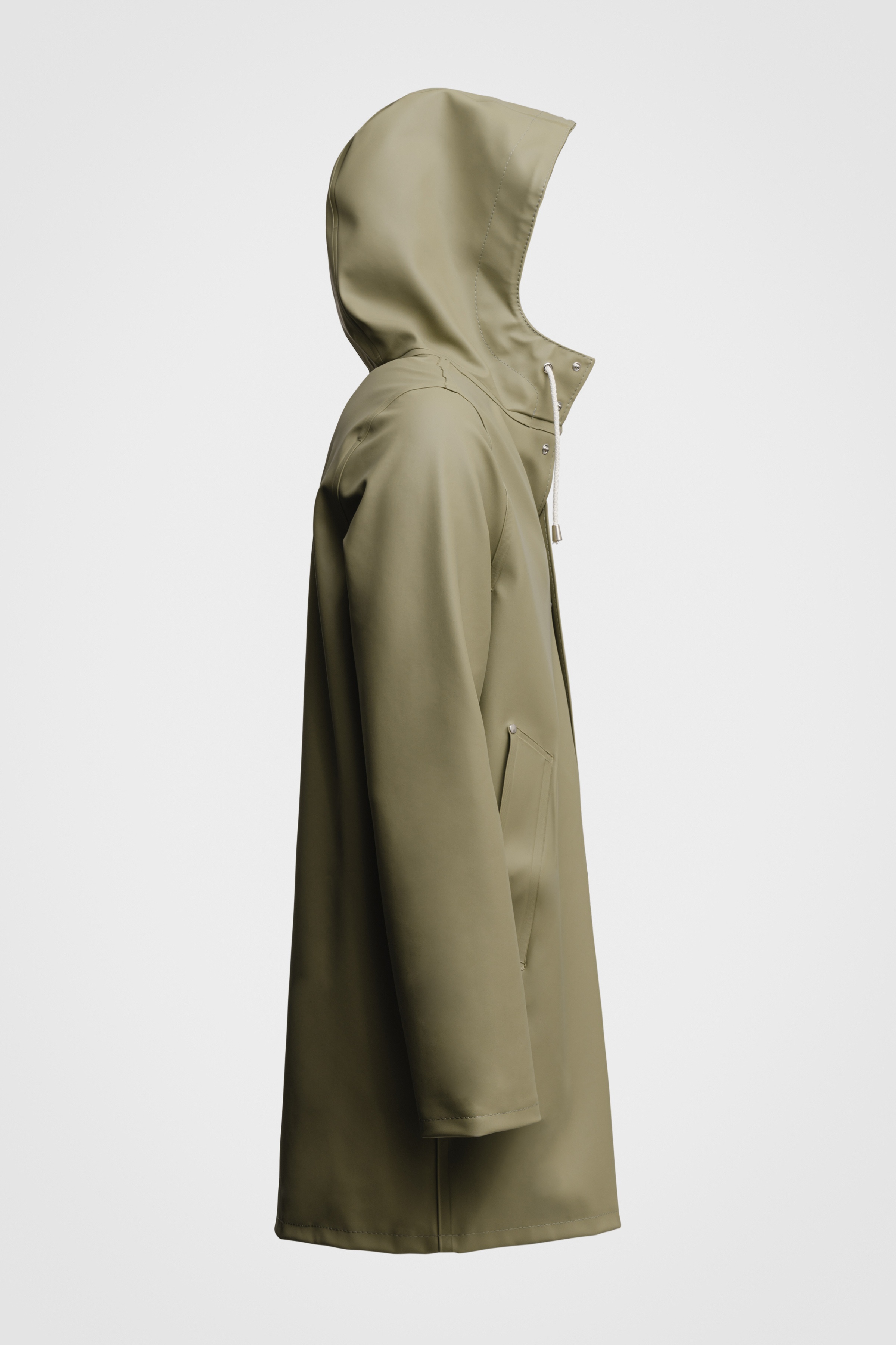 Stockholm Raincoat Aloe - 5