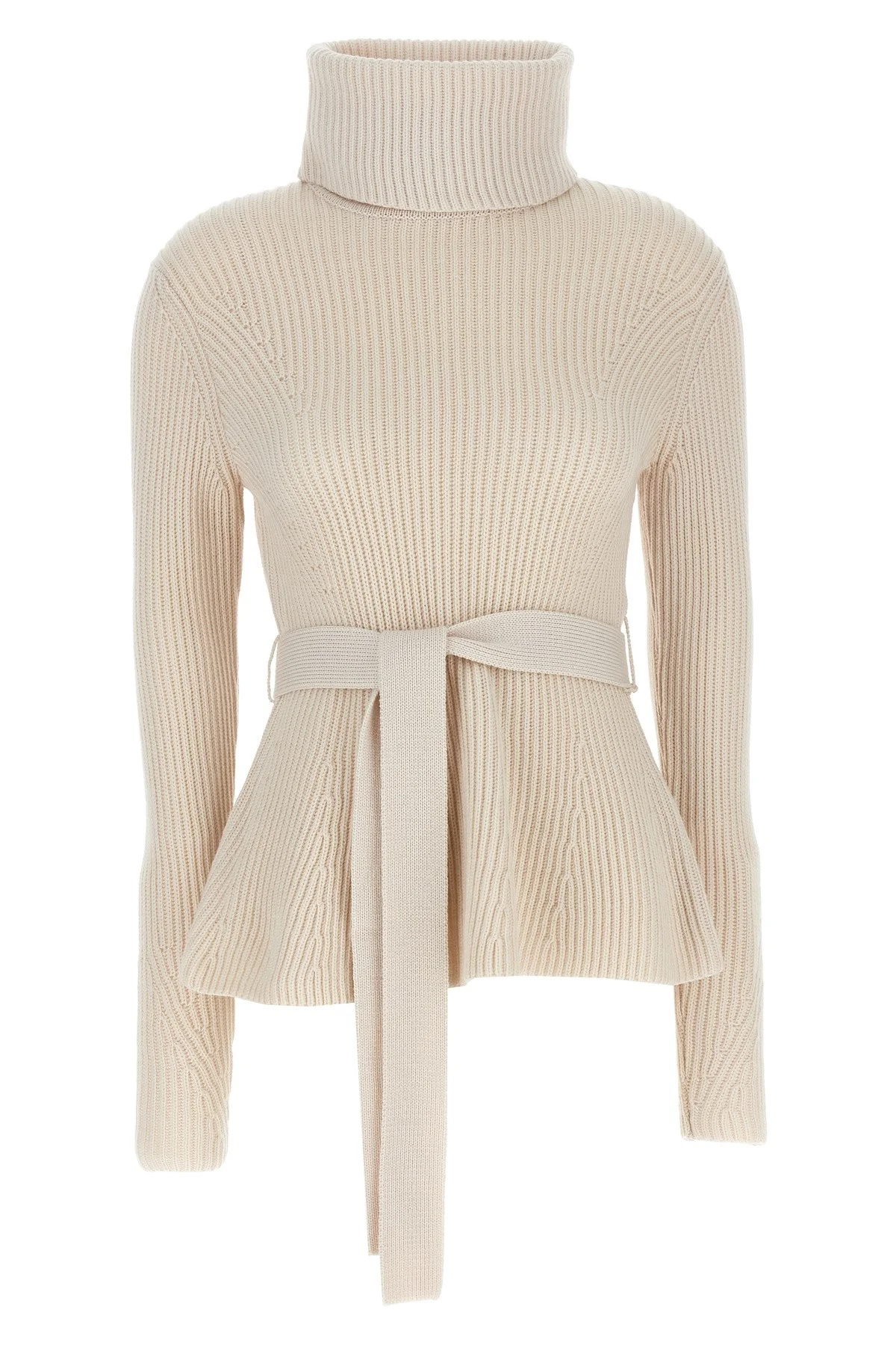 'Illustration Peplum' Sweater - 1