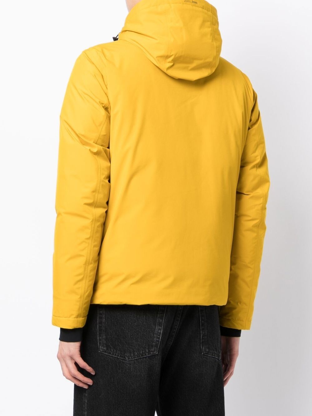 padded drawstring-hooded jacket - 4