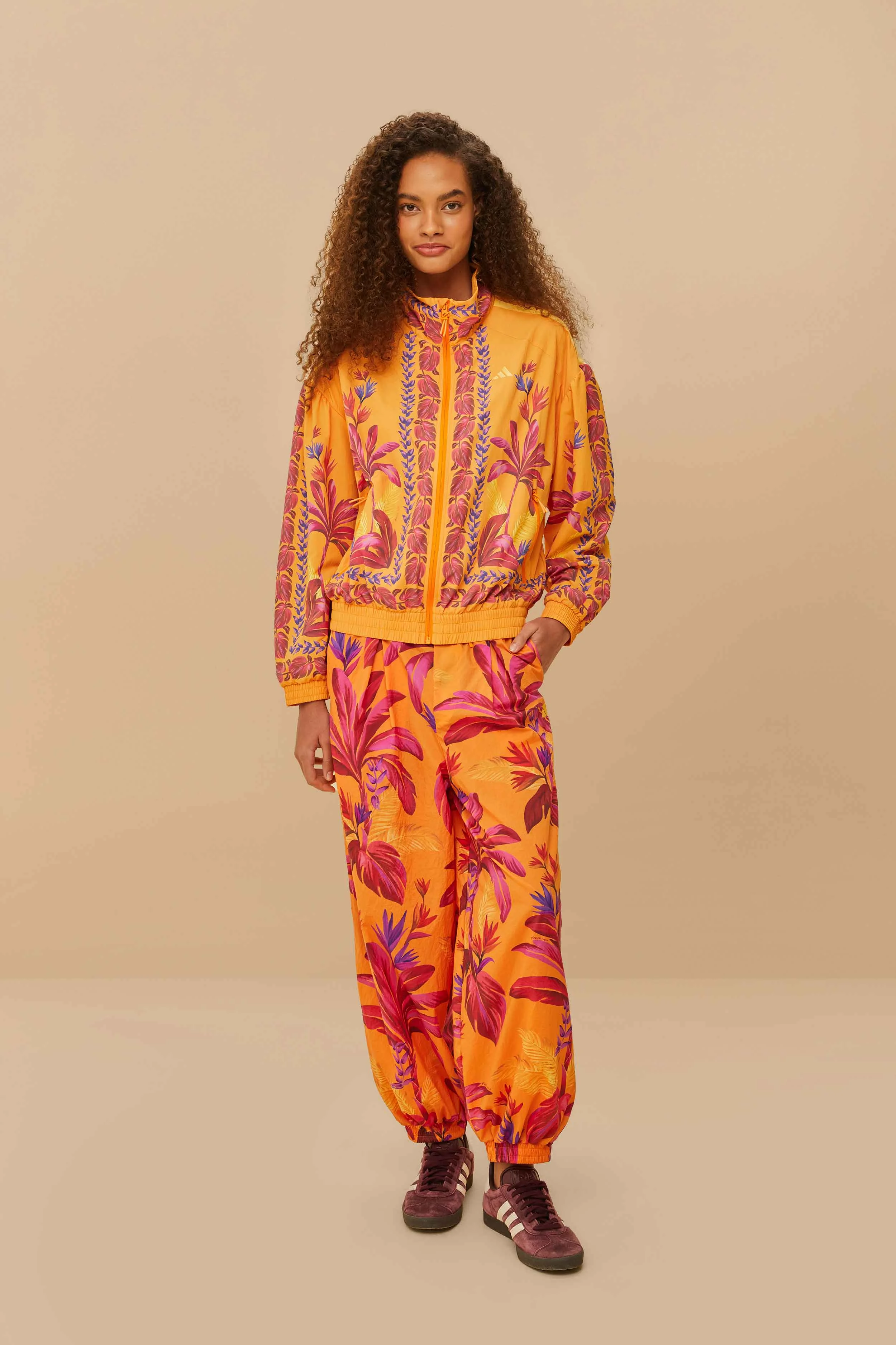 Adidas Tropical Breeze Bright Orange Pants - 1