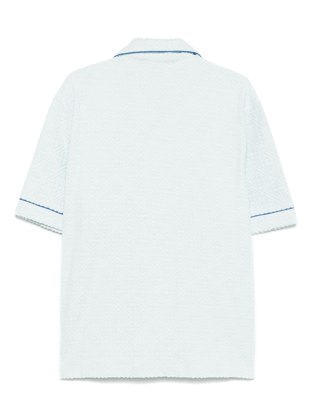 monogram towelling shirt - 2