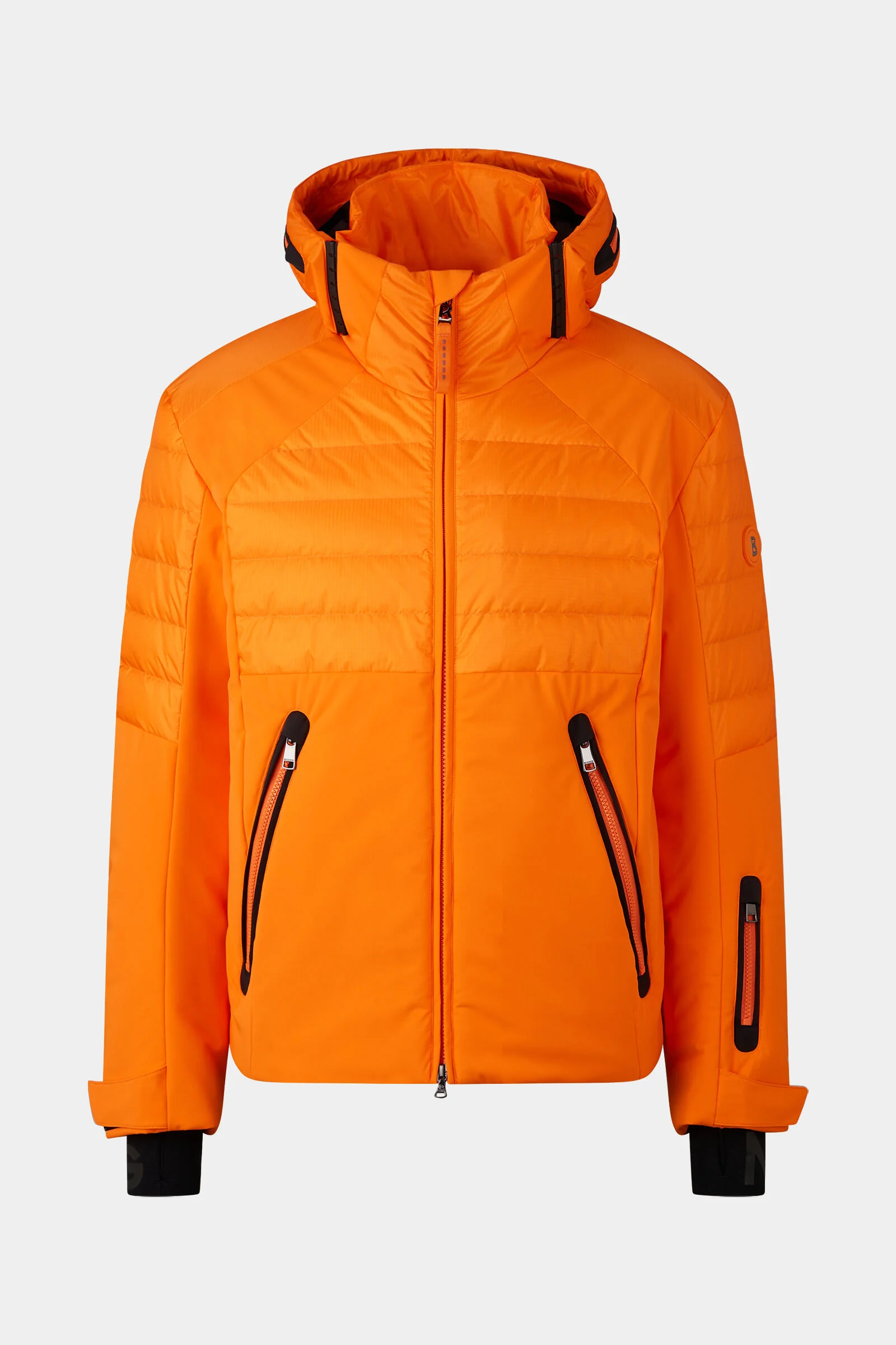 Henik down ski jacket in Orange - 1