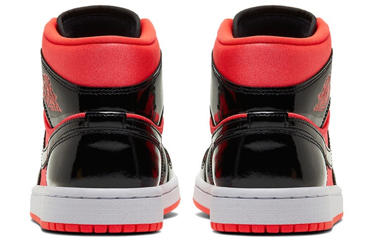 Jordan WMNS Air Jordan 1 Mid Hot Punch BQ6472 600 kickscrew REVERSIBLE
