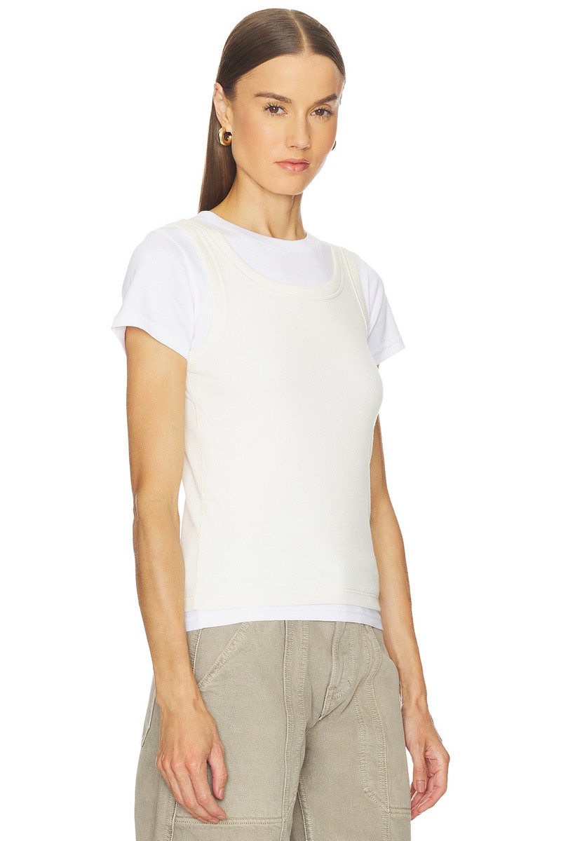 GRLFRND Layered Short Sleeve Tee outlook