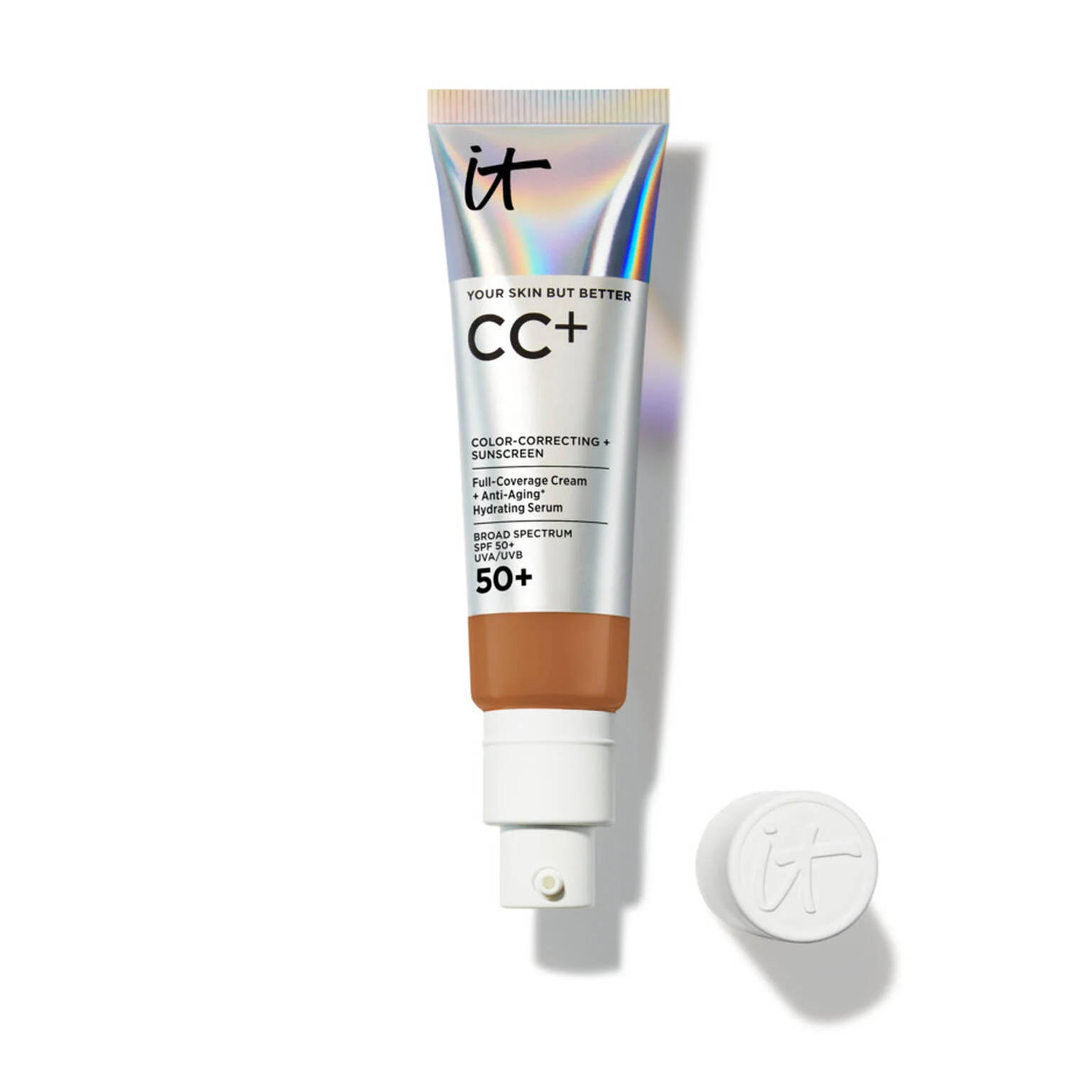 CC+ Cream Full-Coverage Foundation with SPF 50+ - 1