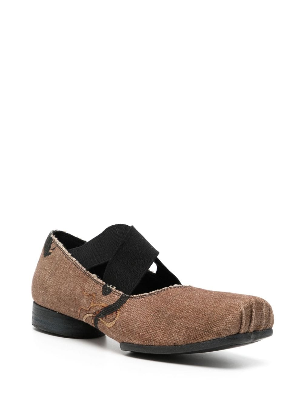 printed ballerina shoes - 2