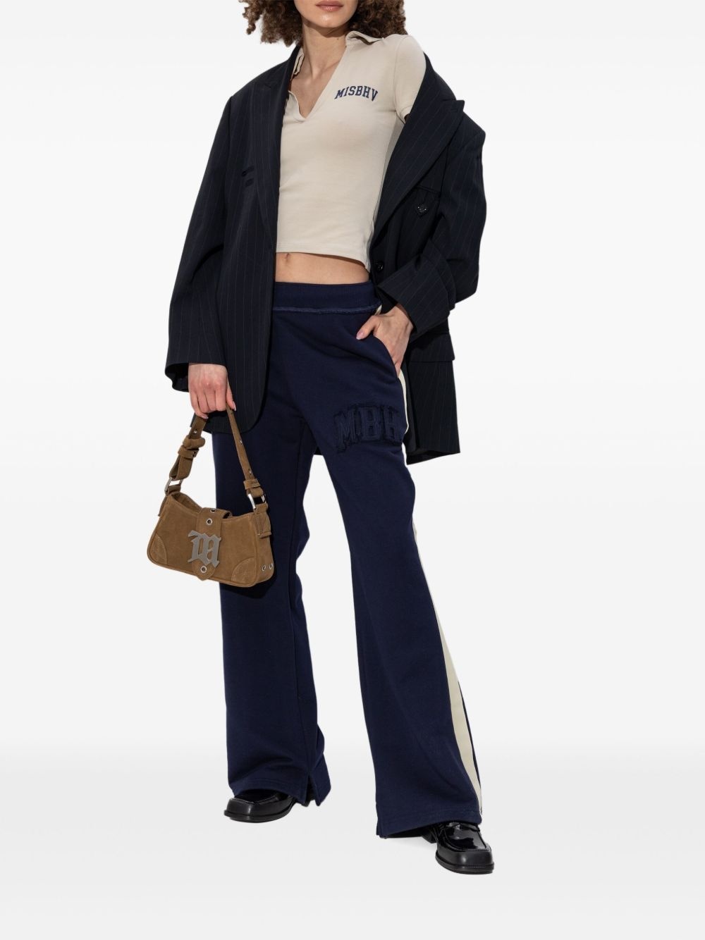 logo-patch track pants - 5