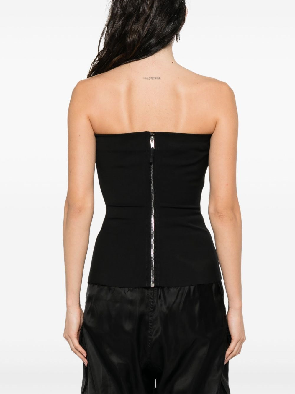 Wool bustier top - 2
