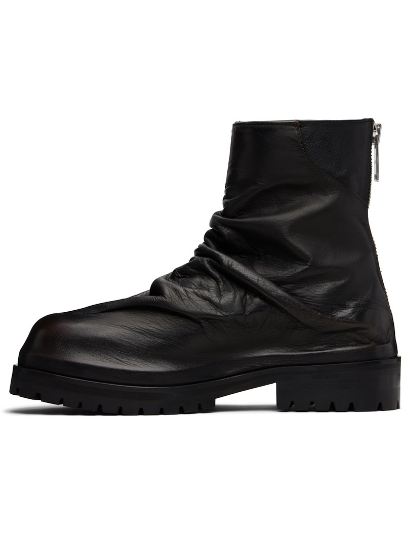 424 Black Marathon Boots outlook