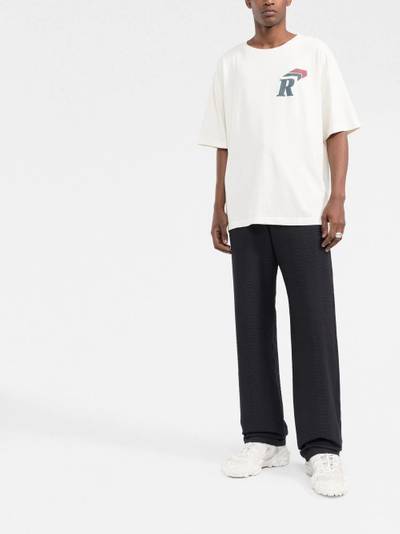 Rhude logo-print short-sleeved T-shirt outlook