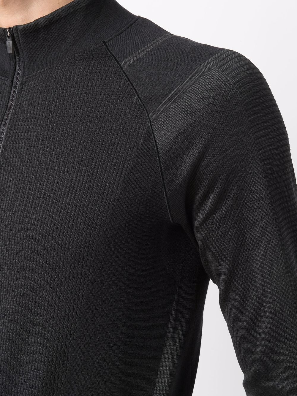 half-zip long-sleeve seamless top - 5