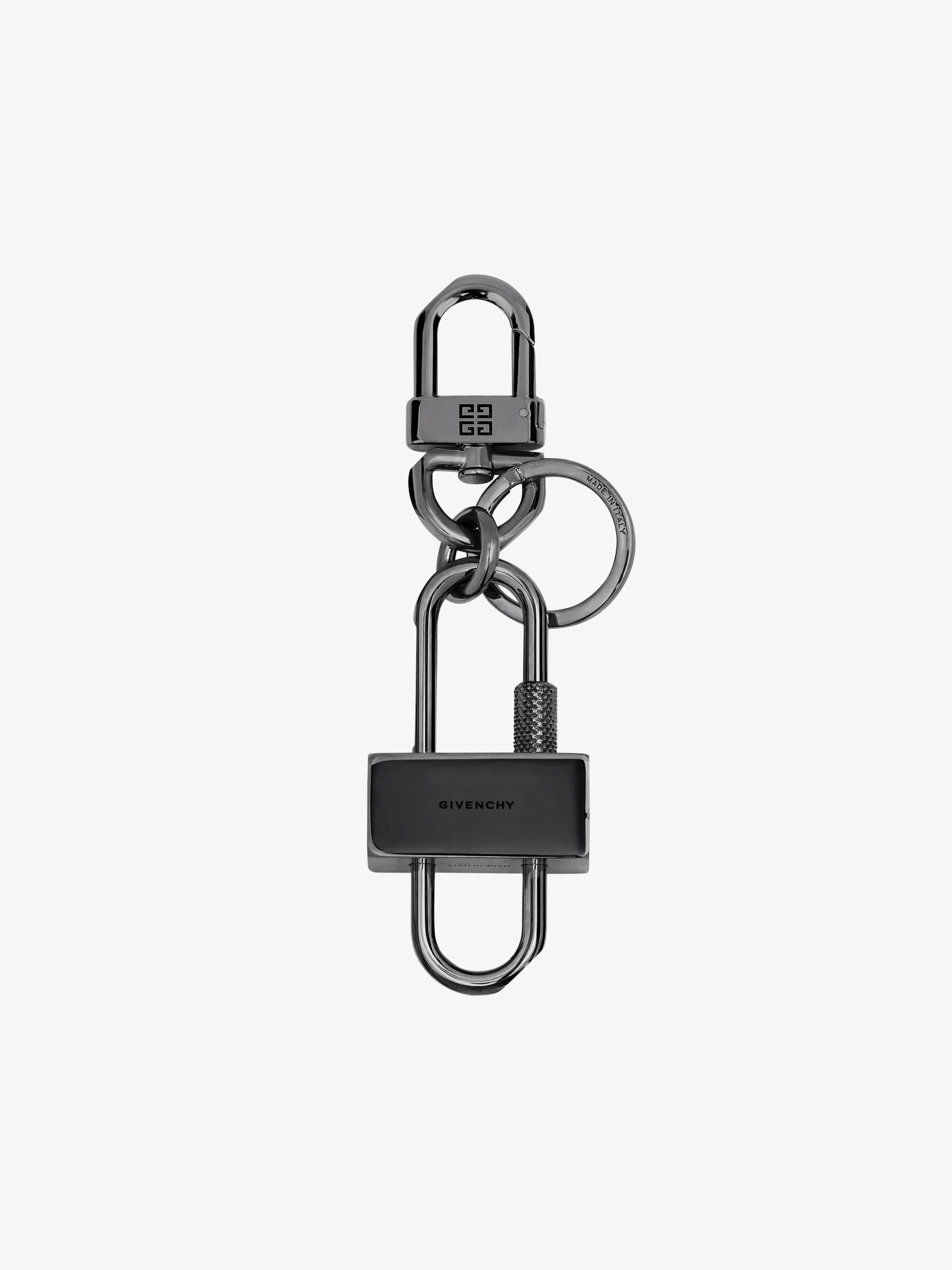 GIVENCHY PADLOCK KEYRING IN METAL - 2