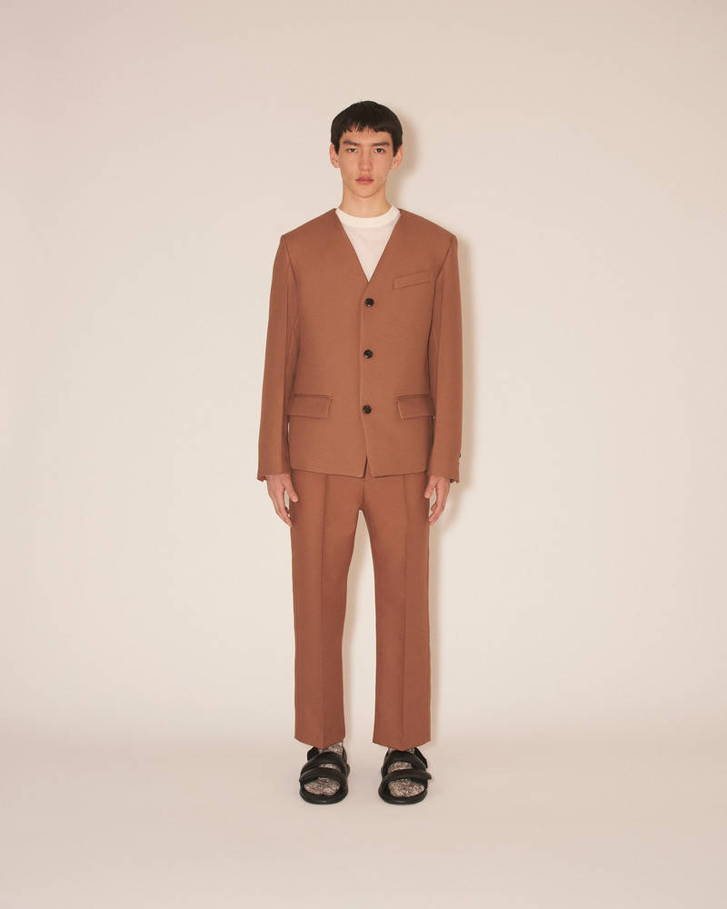 Nanushka JETT - Double suiting pants - Brown outlook