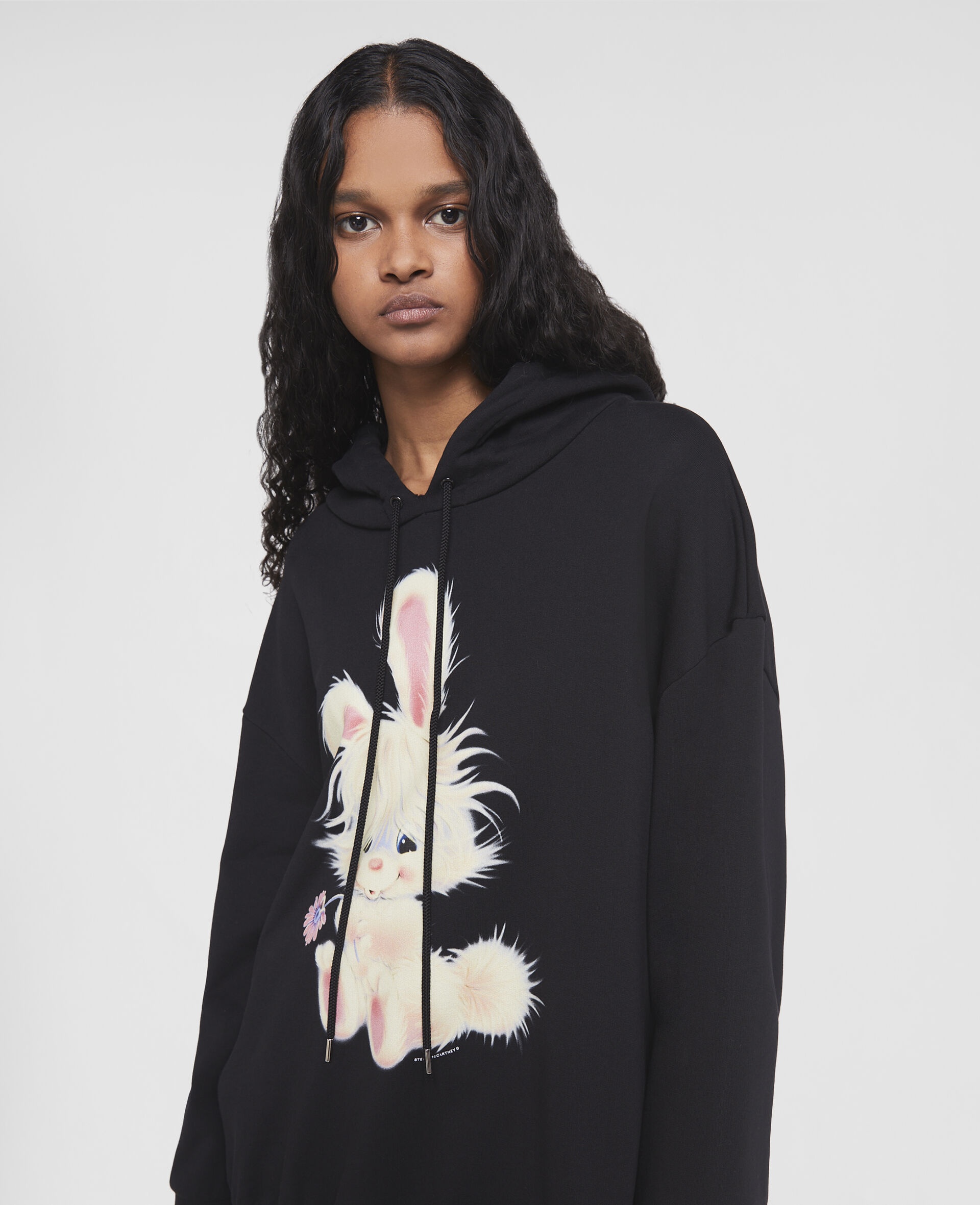 Lunar New Year Rabbit Motif Hoodie - 4