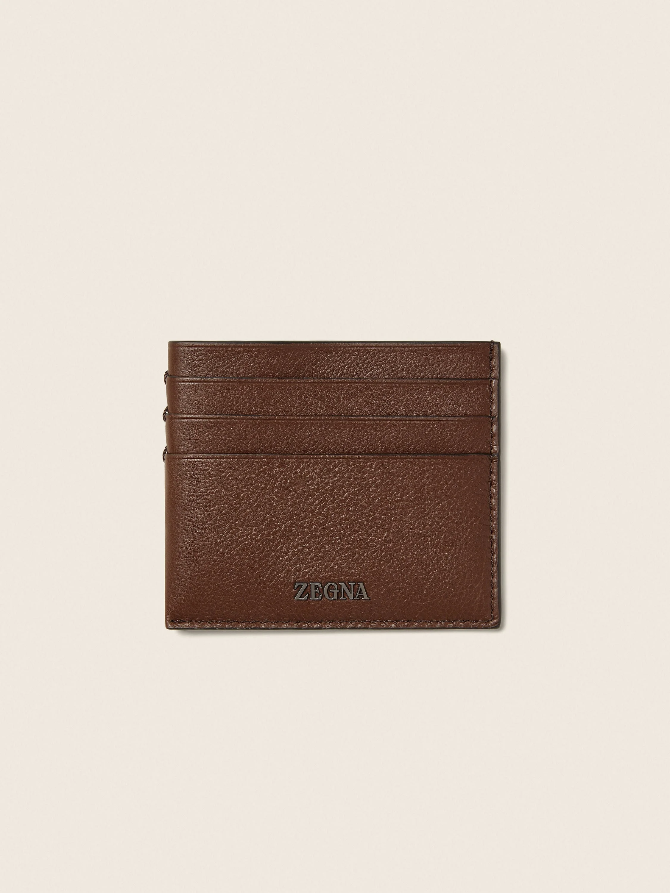 BROWN SECONDSKIN CARD CASE - 1