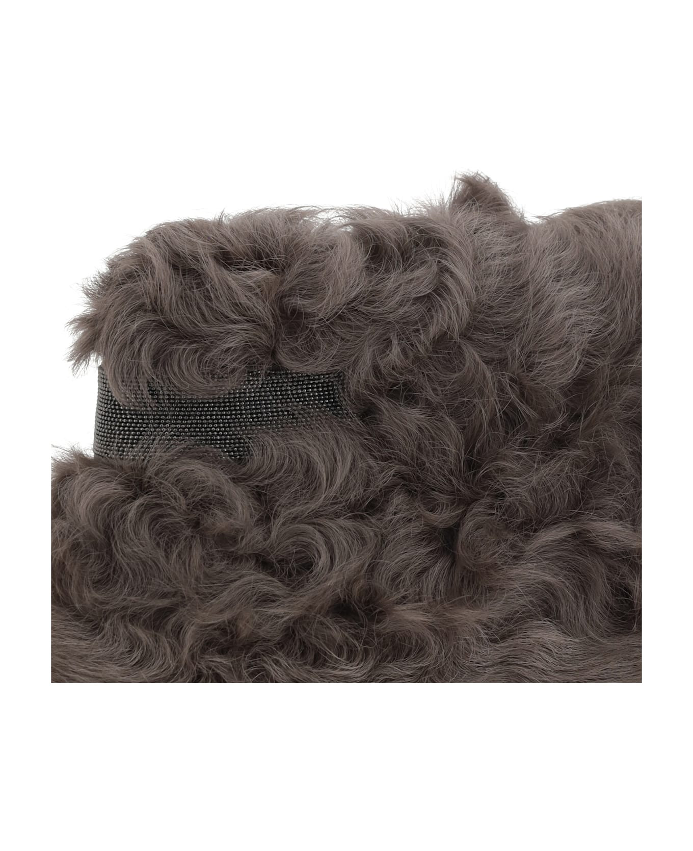 Fur Clutch Bag - 4